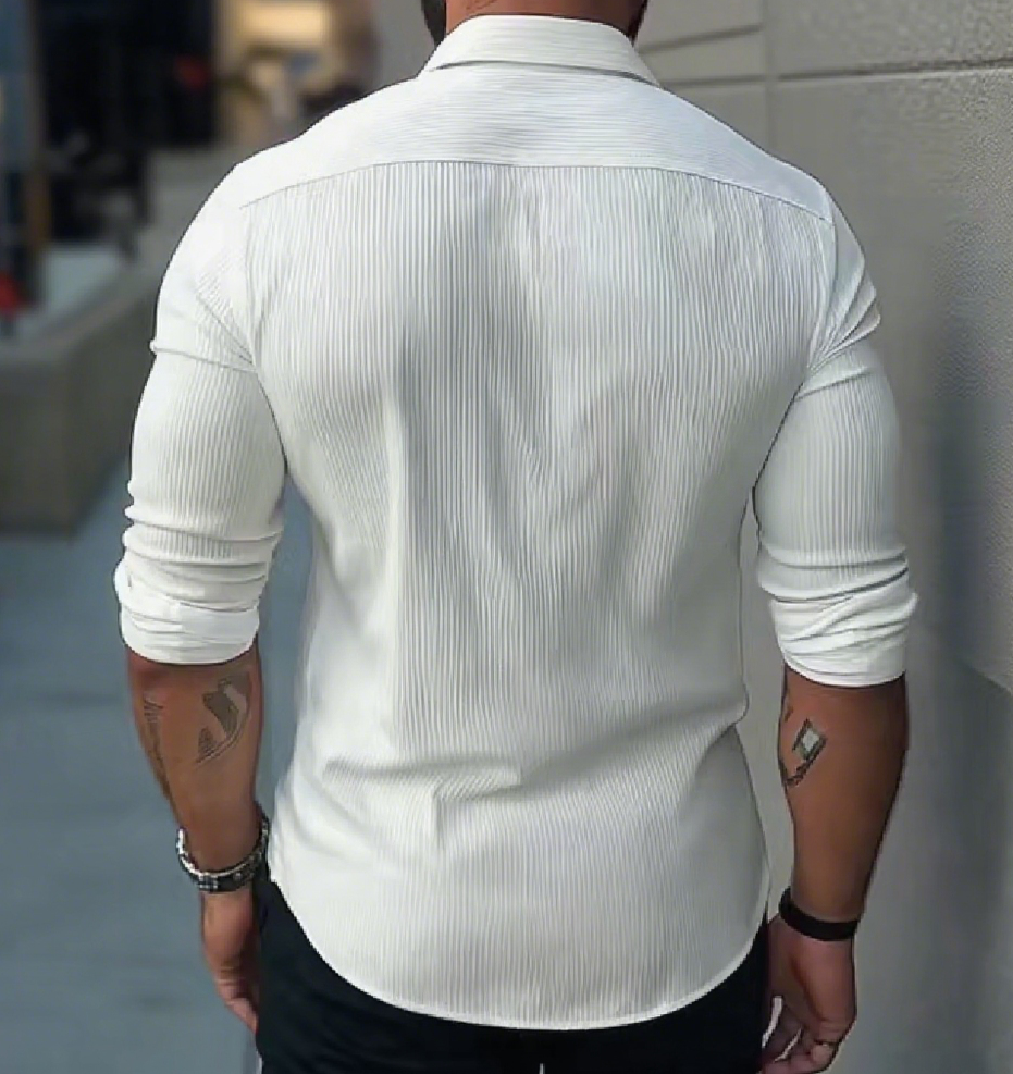 MENS SOLID COLOUR LONG SLEEVE