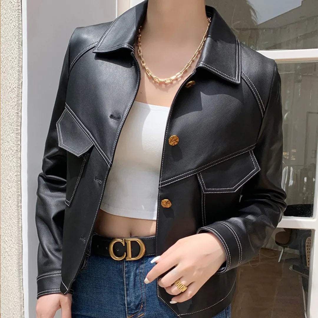 MODERN MAVEN LEATHER JACKET