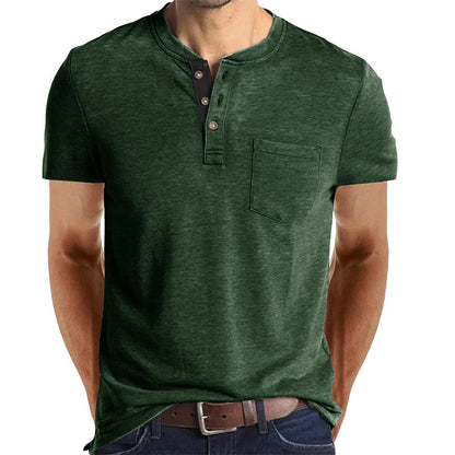 HENLEY CASUAL T-SHIRT