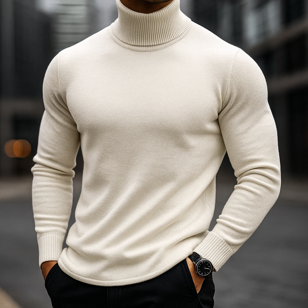 FERRENI - KNITTED TURTLENECK