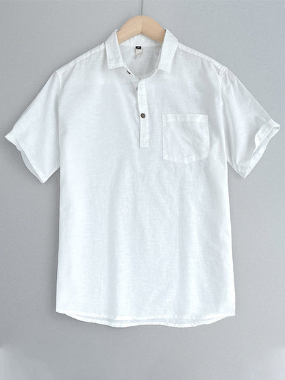 SOLID COLOR SHORT SLEEVE POLO