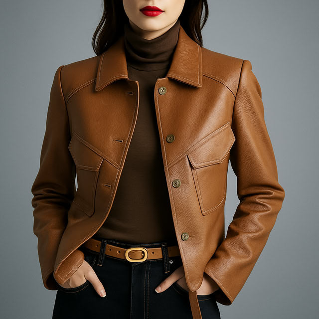 MODERN MAVEN LEATHER JACKET