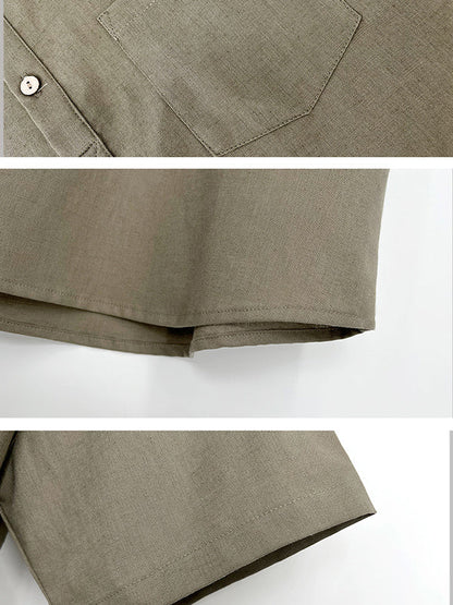 SOLID COLOR SHORT SLEEVE POLO