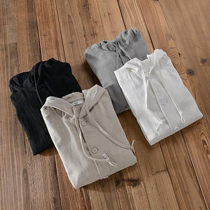 FRESNO LINEN HOODIE
