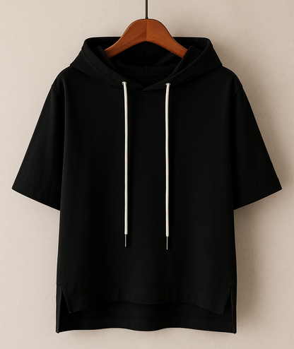 ALISON SHORT SLEEVE HOODIE