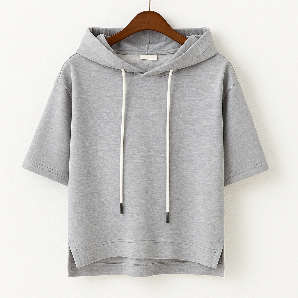 ALISON SHORT SLEEVE HOODIE