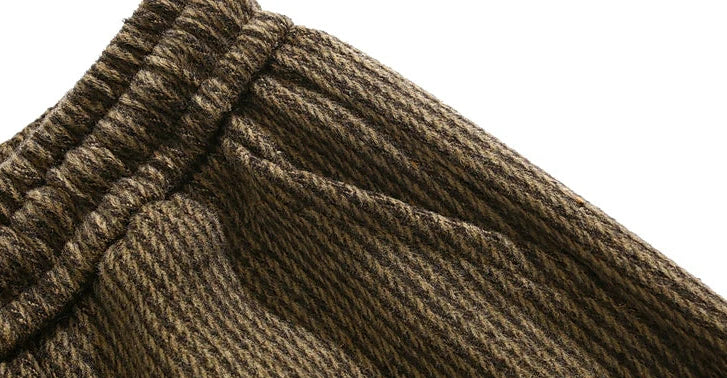 CORDUROY KNIT-WAIST LOUNGE PANTS