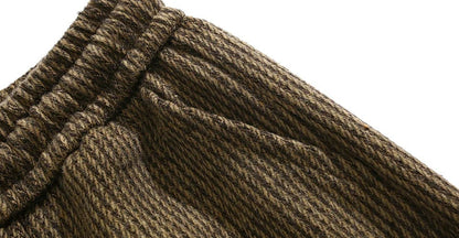 CORDUROY KNIT-WAIST LOUNGE PANTS