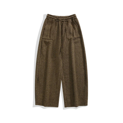 CORDUROY KNIT-WAIST LOUNGE PANTS