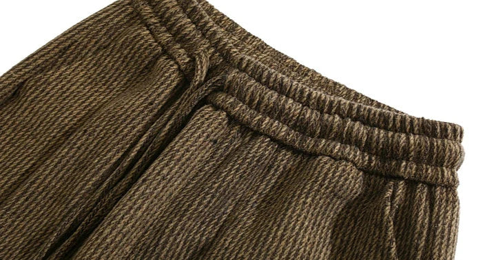CORDUROY KNIT-WAIST LOUNGE PANTS