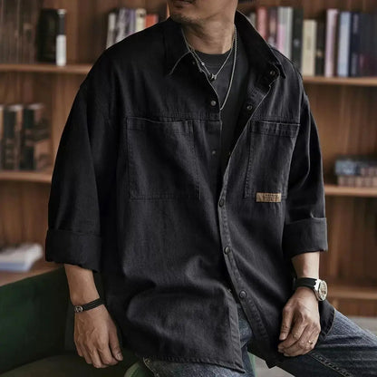 LOOSE CASUAL FIT FALCON SHIRT