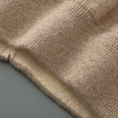 PAULETTO CASHMERE ZIP CARDIGAN