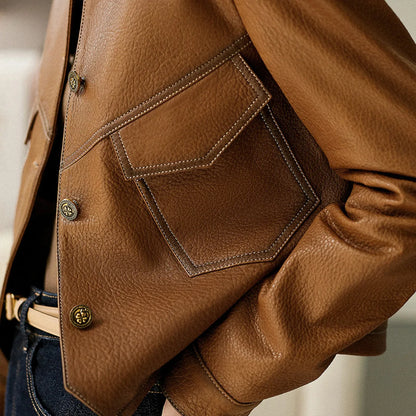 MODERN MAVEN LEATHER JACKET