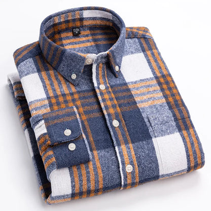 HARRISON PLAID COTTON SHIRT