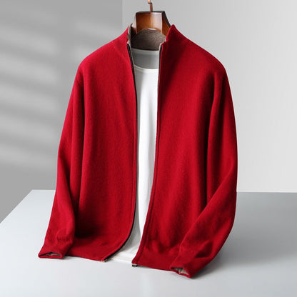 PAULETTO CASHMERE ZIP CARDIGAN