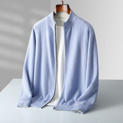 PAULETTO CASHMERE ZIP CARDIGAN