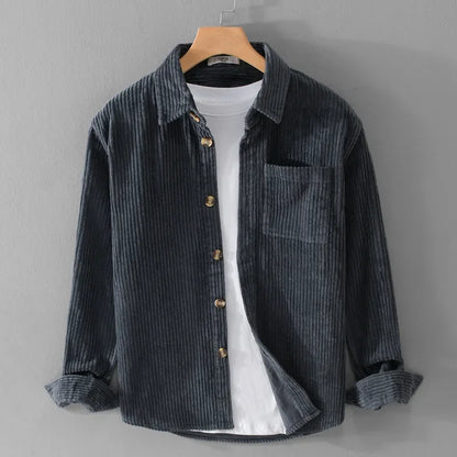 CORDUROY COTTON OVERSHIRT