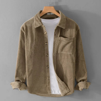 CORDUROY COTTON OVERSHIRT