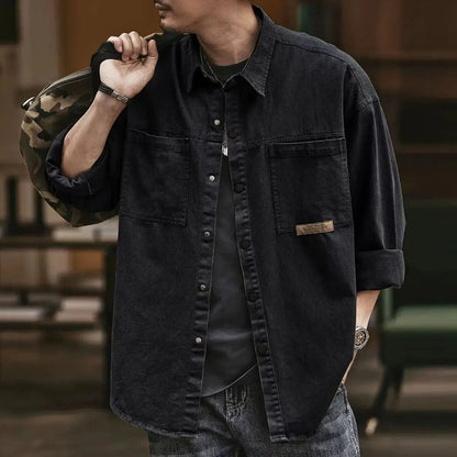 LOOSE CASUAL FIT FALCON SHIRT
