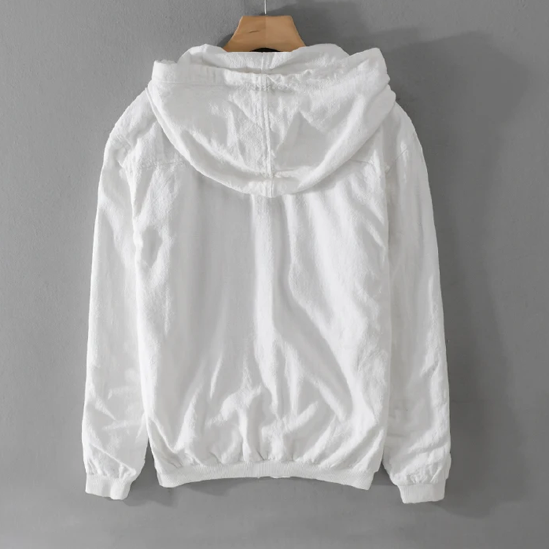FRESNO LINEN HOODIE