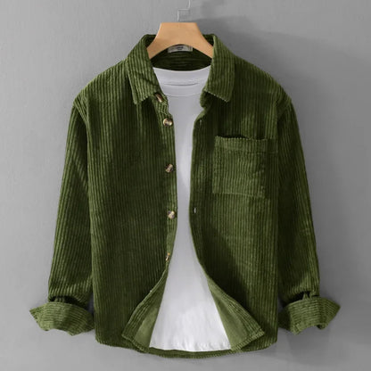 CORDUROY COTTON OVERSHIRT