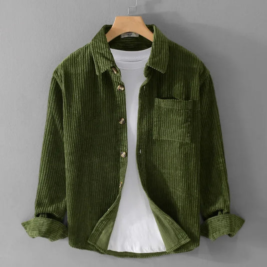 CORDUROY COTTON OVERSHIRT