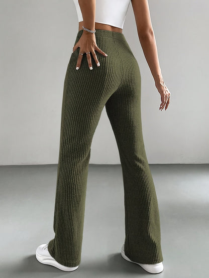 ELLISON KNIT FLARE PANTS