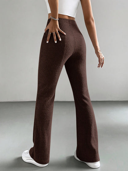 ELLISON KNIT FLARE PANTS