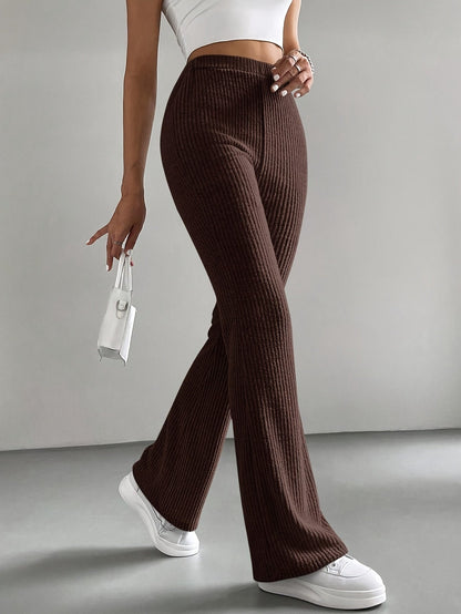 ELLISON KNIT FLARE PANTS