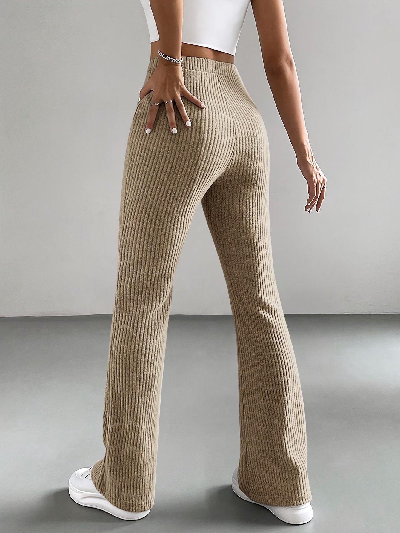 ELLISON KNIT FLARE PANTS