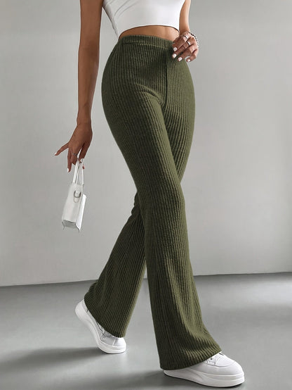 ELLISON KNIT FLARE PANTS