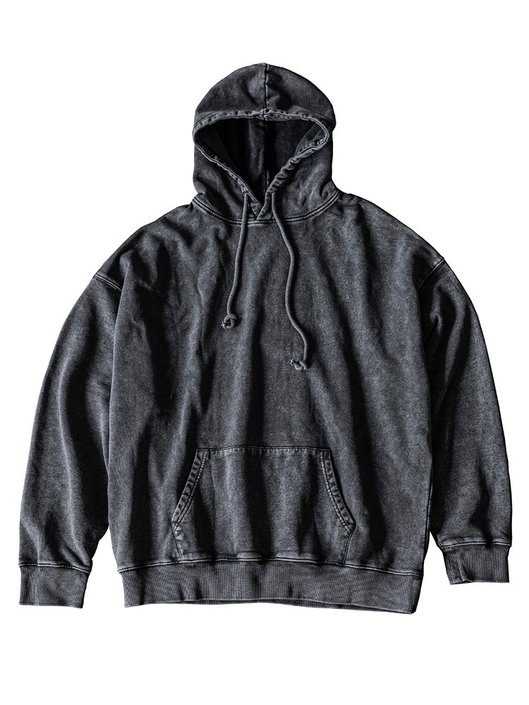 OVERSIZE RETRO WASHED HOODIE