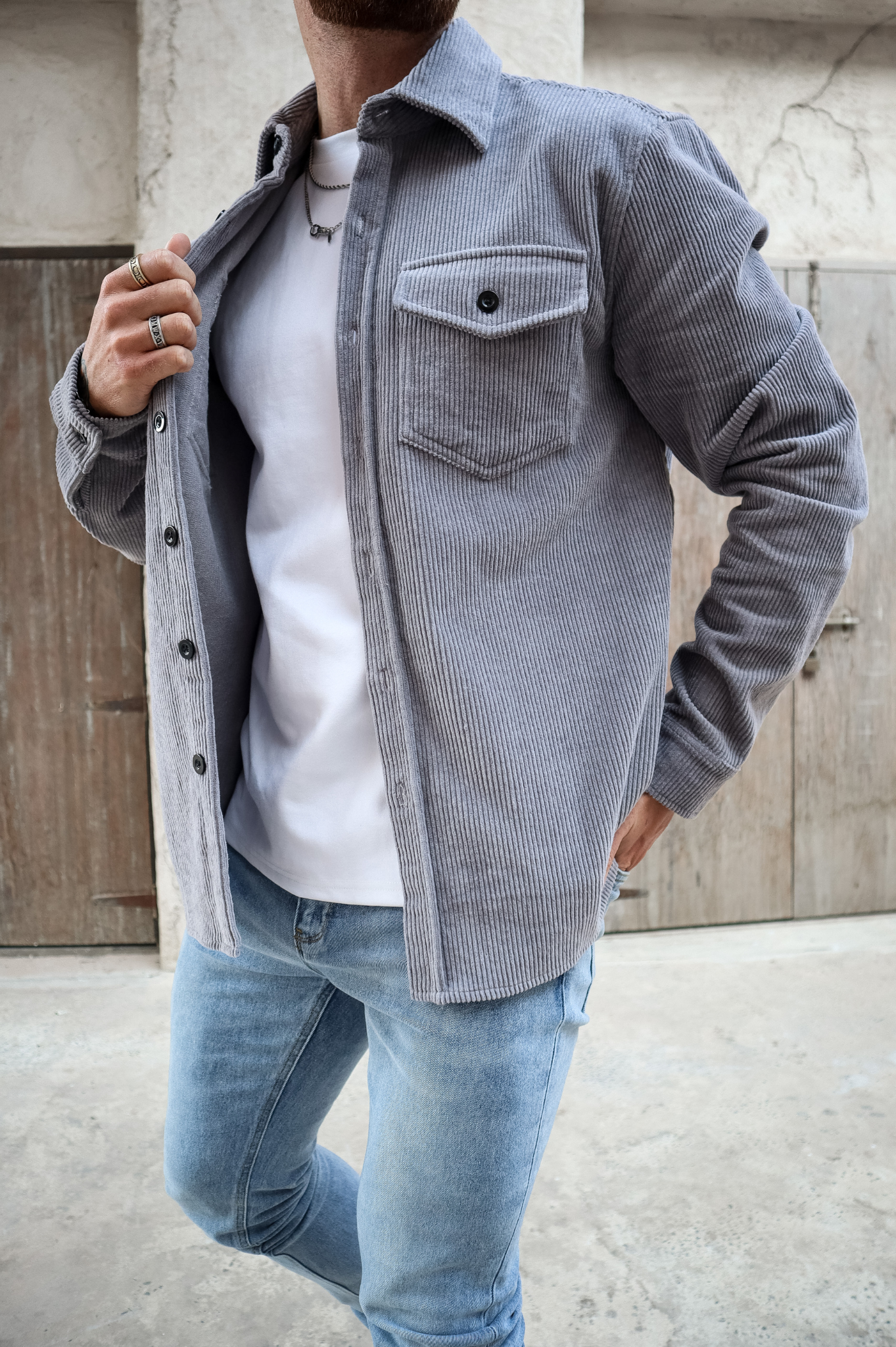 CAPO CORD OVERSHIRT
