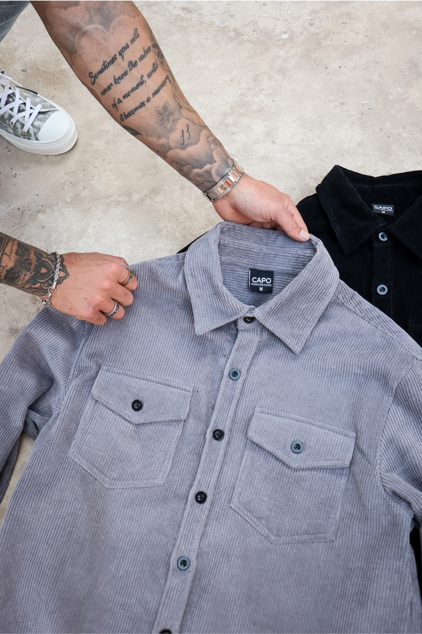 CAPO CORD OVERSHIRT