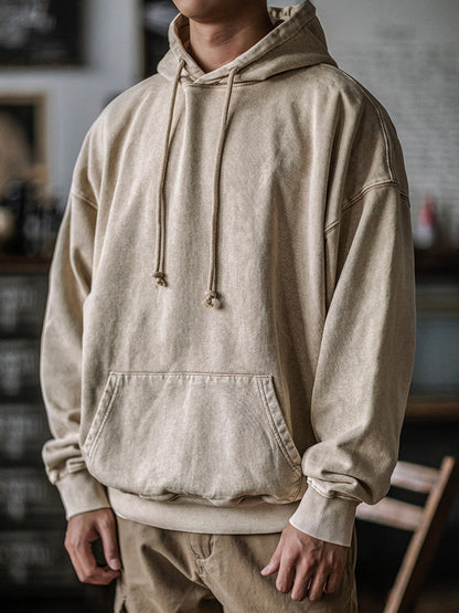OVERSIZE RETRO WASHED HOODIE
