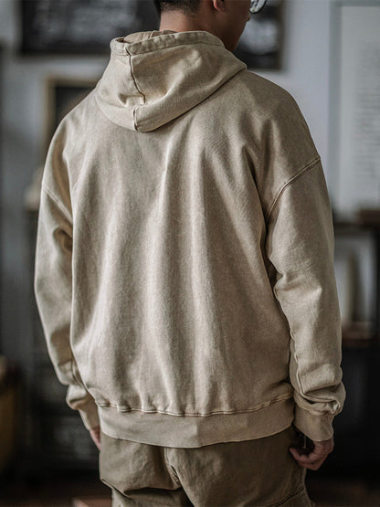 OVERSIZE RETRO WASHED HOODIE