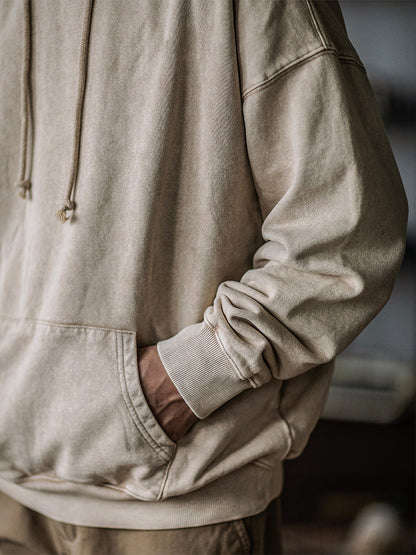 OVERSIZE RETRO WASHED HOODIE