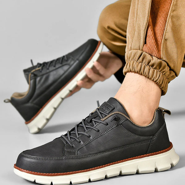 BRIVARO LEATHER SNEAKER